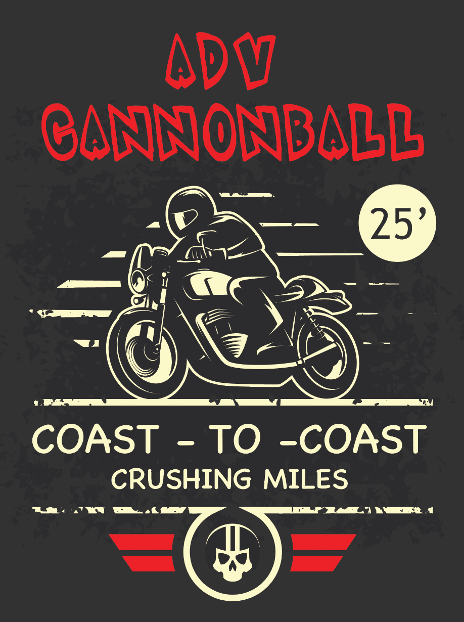 ADV Cannonball is a coast-to-coast motorcycle rally